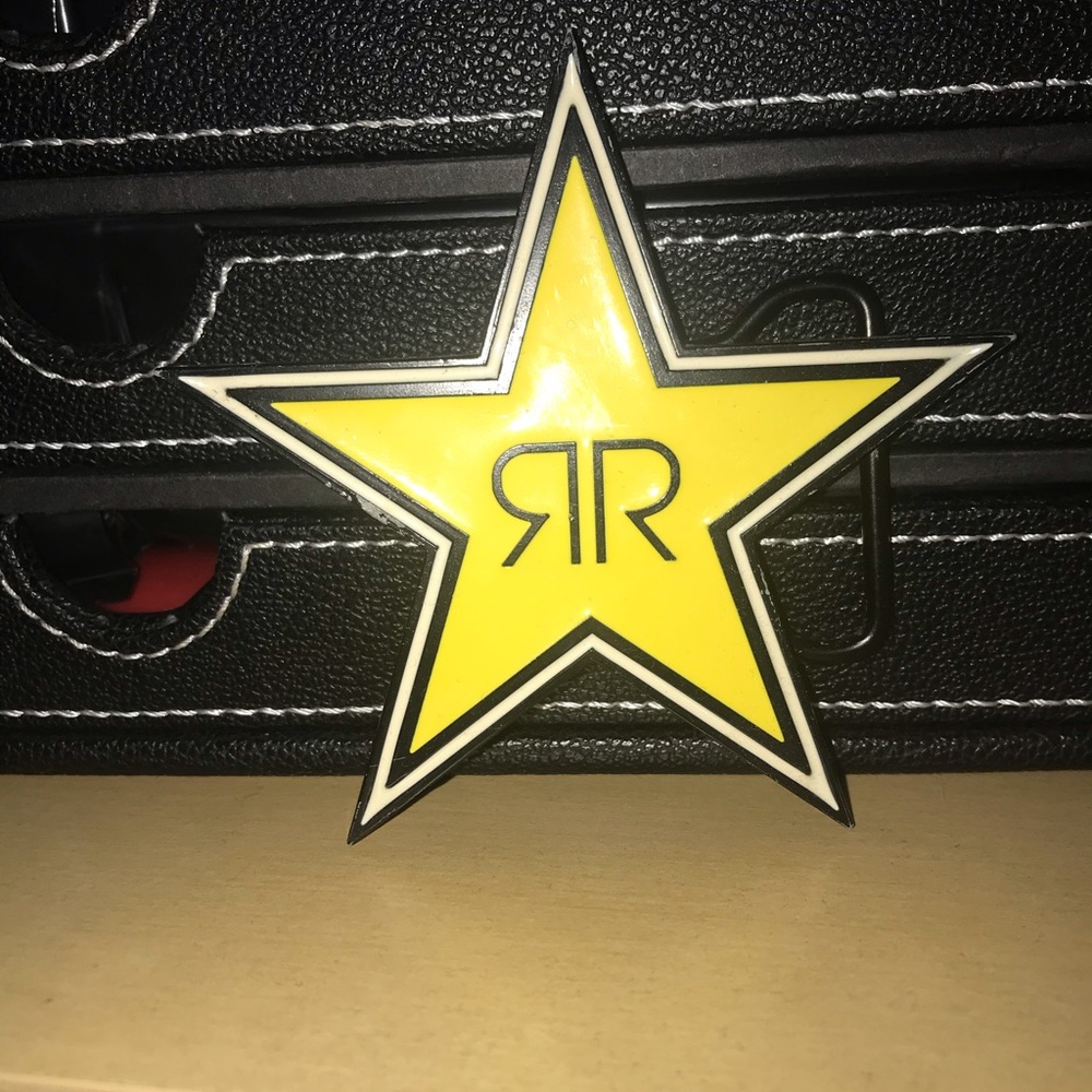 Rockstar belt buckle